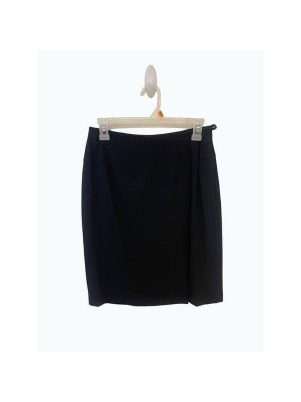 Vintage Giorgio Armani Italy Black Wool Pencil Skirt 44 Fits US size small 4 6